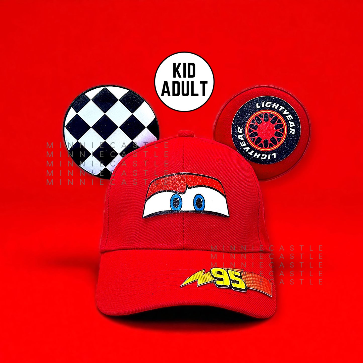 Cars Mouse Ears Baseball Cap