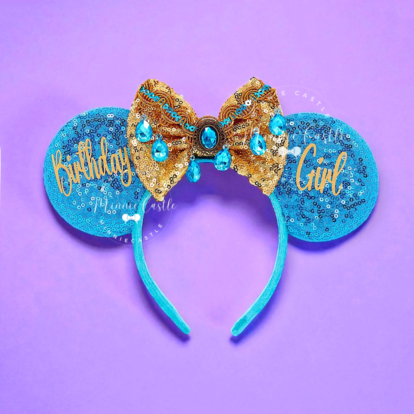 Jasmine Birthday Girl Crown Ears