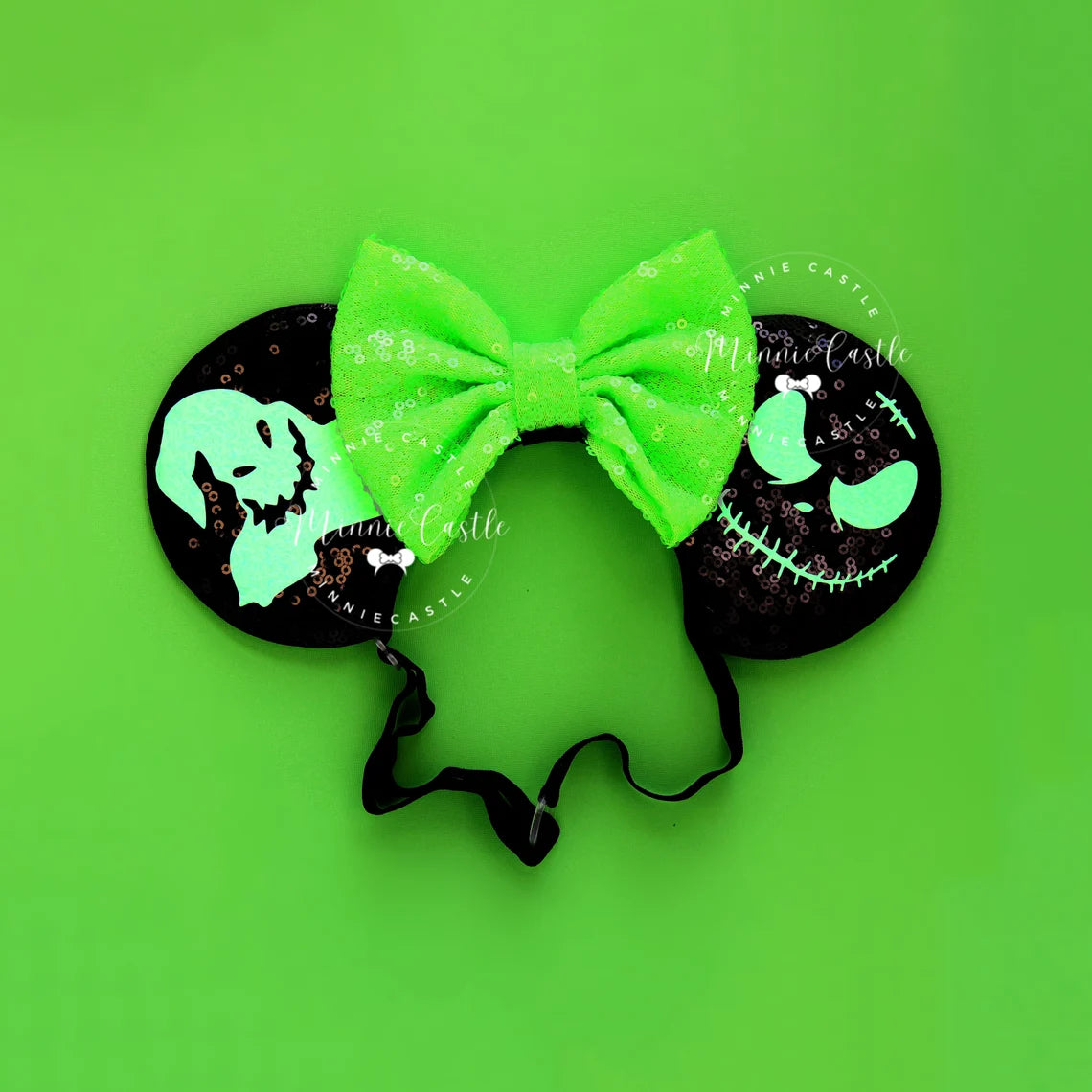 Birthday Boogie Spooky Mouse Ears (Elastic Headband)