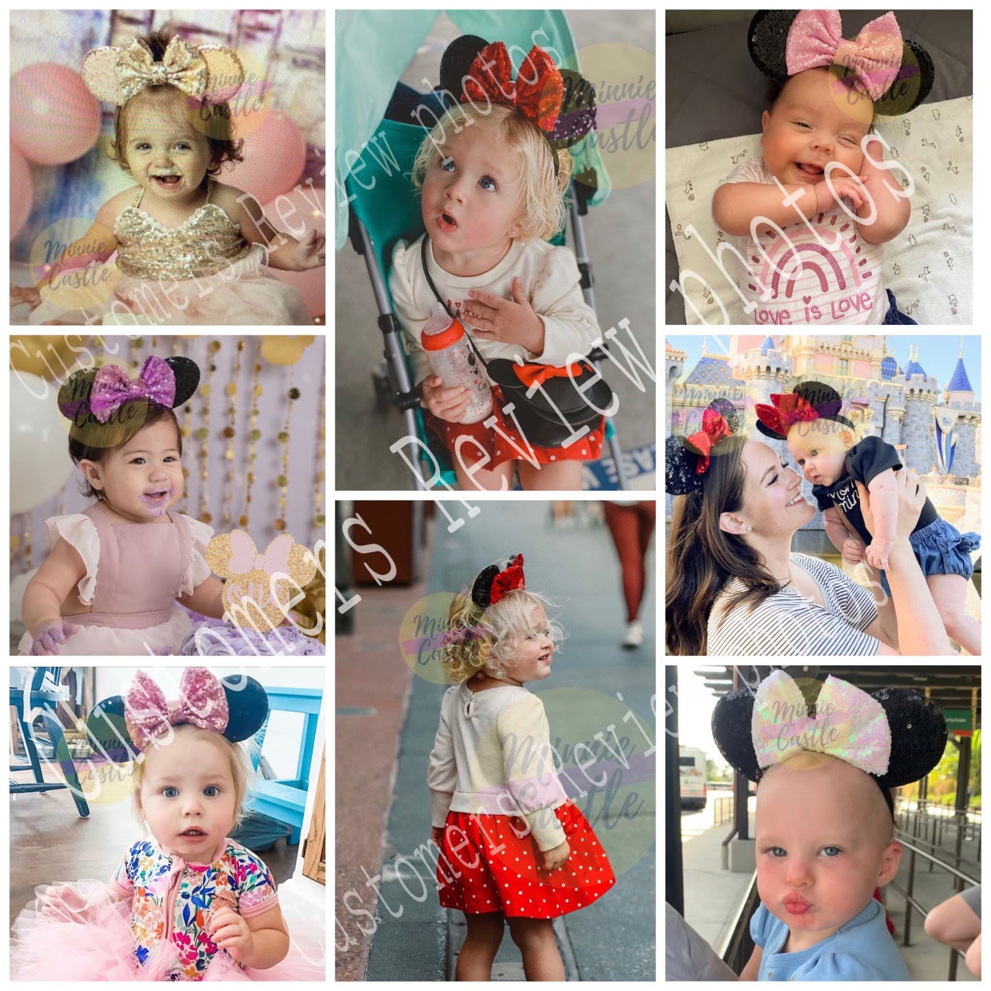 Birthday Boogie Spooky Mouse Ears (Elastic Headband)
