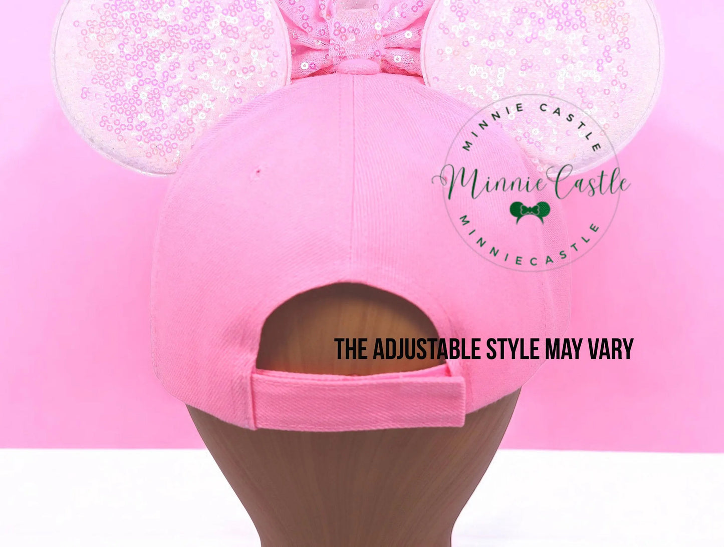 Large Gold Crown Mouse ear Hat