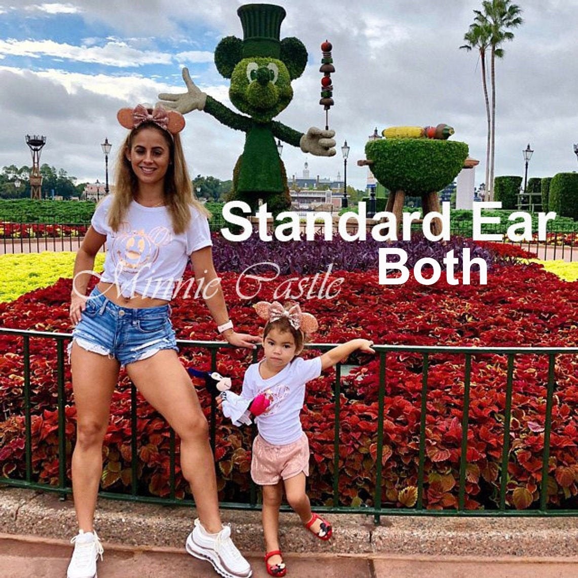 Hawaiian Stitch Birthday Ears