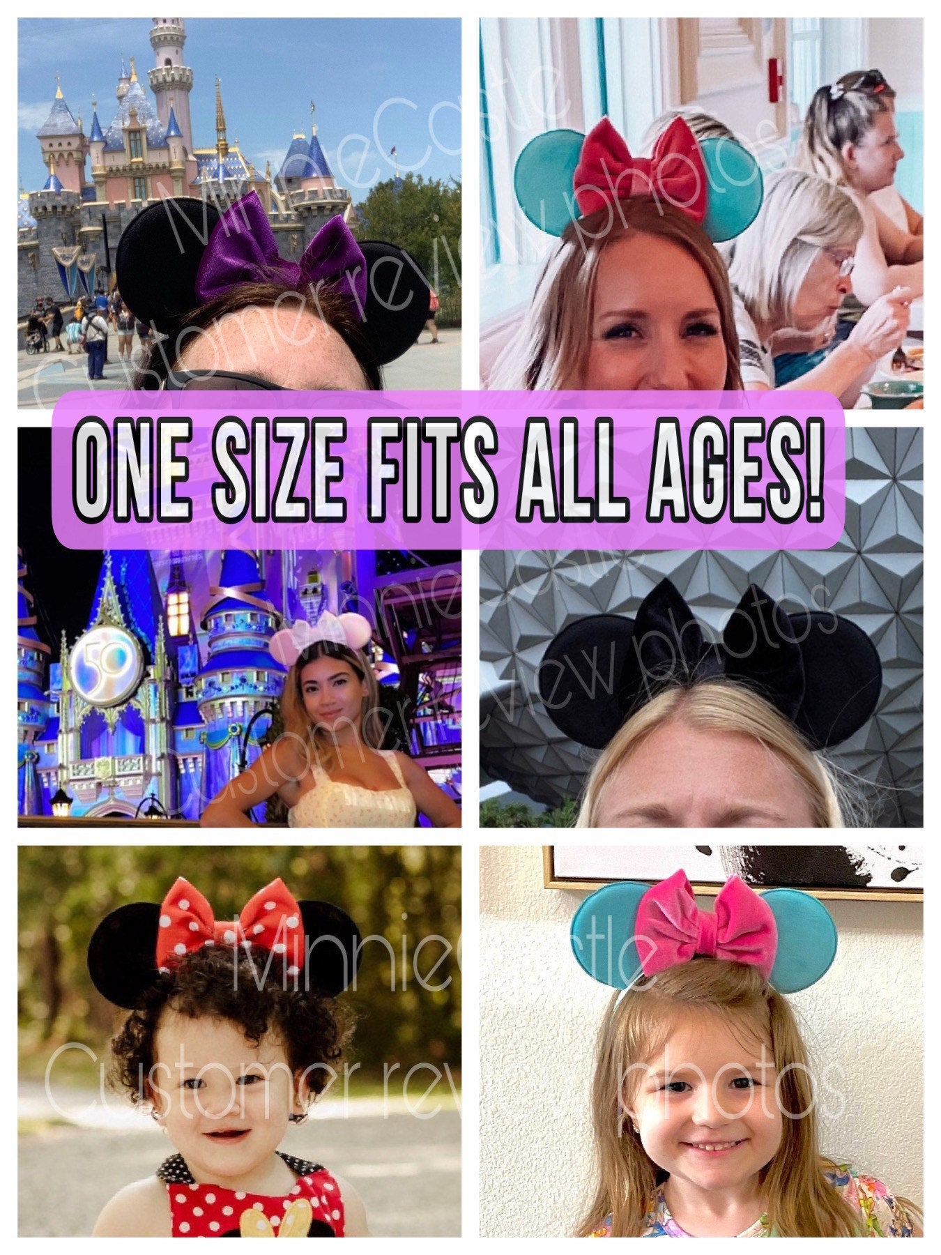 Birthday Day Halloween Bat Bow Mouse Ear