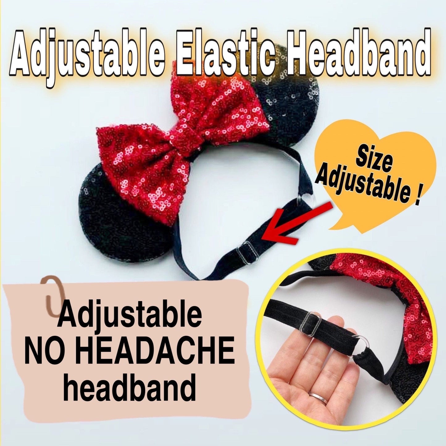 Poisoned Apple Mouse Ears (Elastic Band)