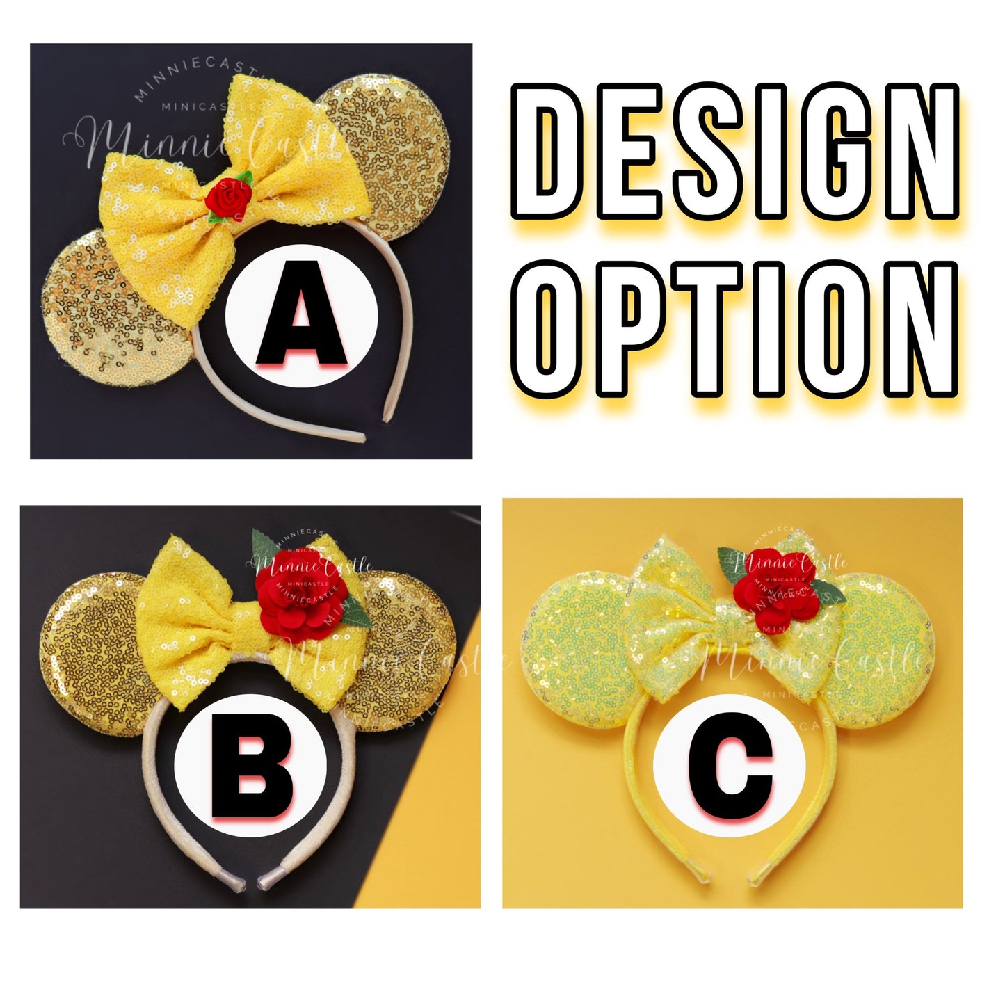Bell Rose Mouse Ears