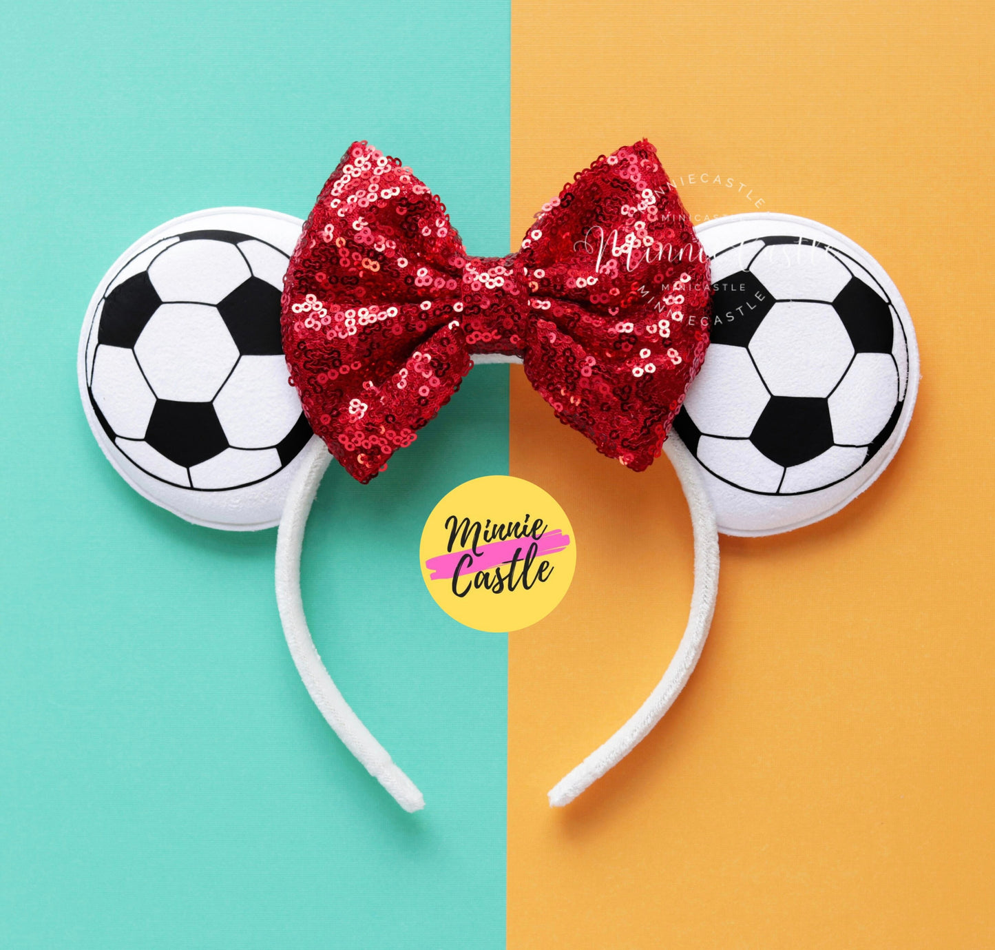 Soccer Ball Sport Mouse Ears