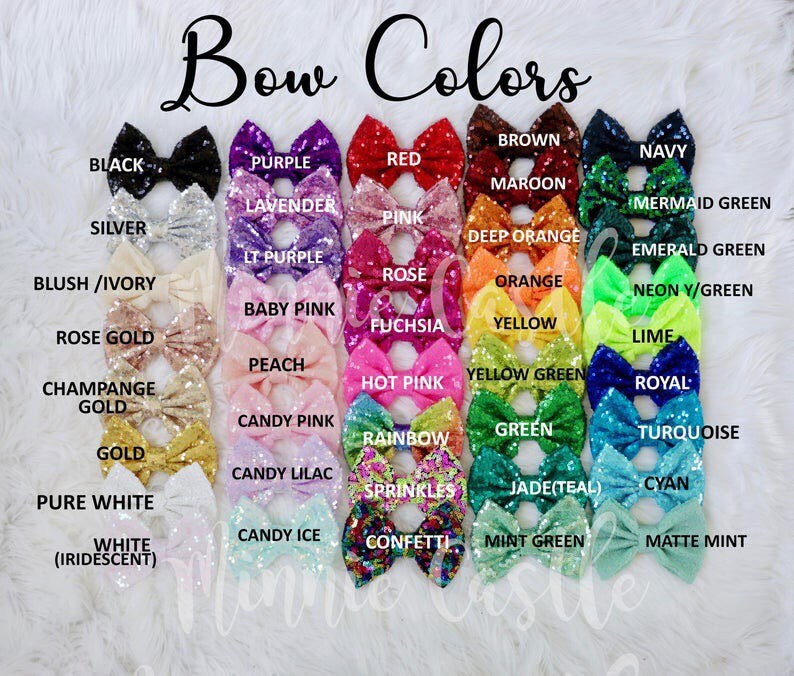 Golf Sports Mouse Ears with Sequin Bow