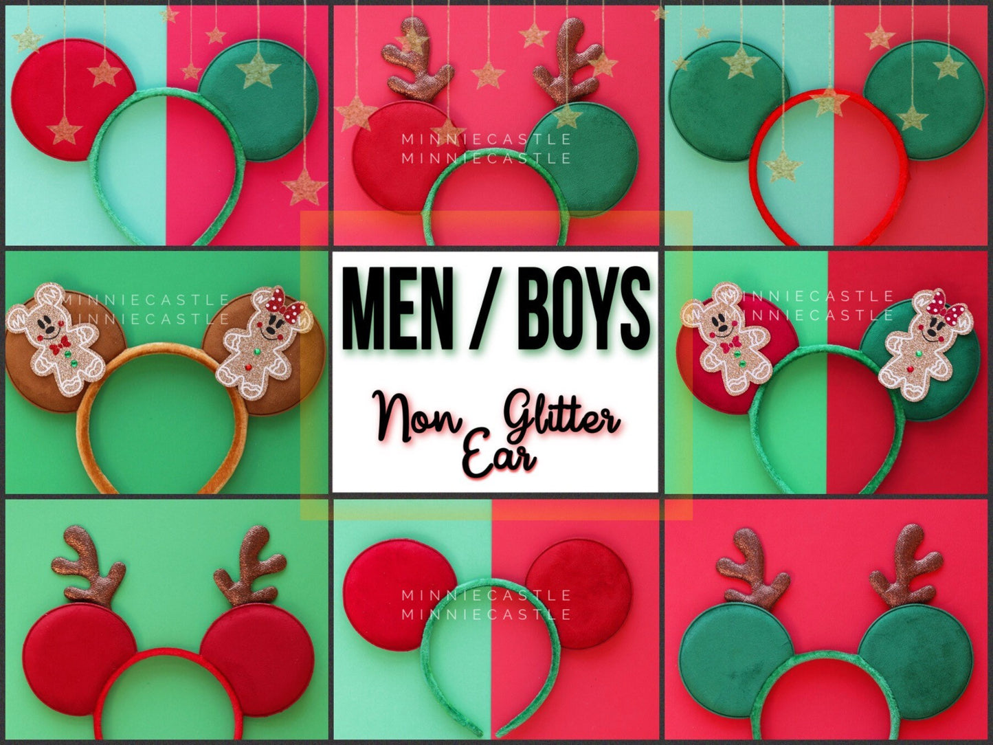 Christmas Antlers Mouse Ears (Collections)