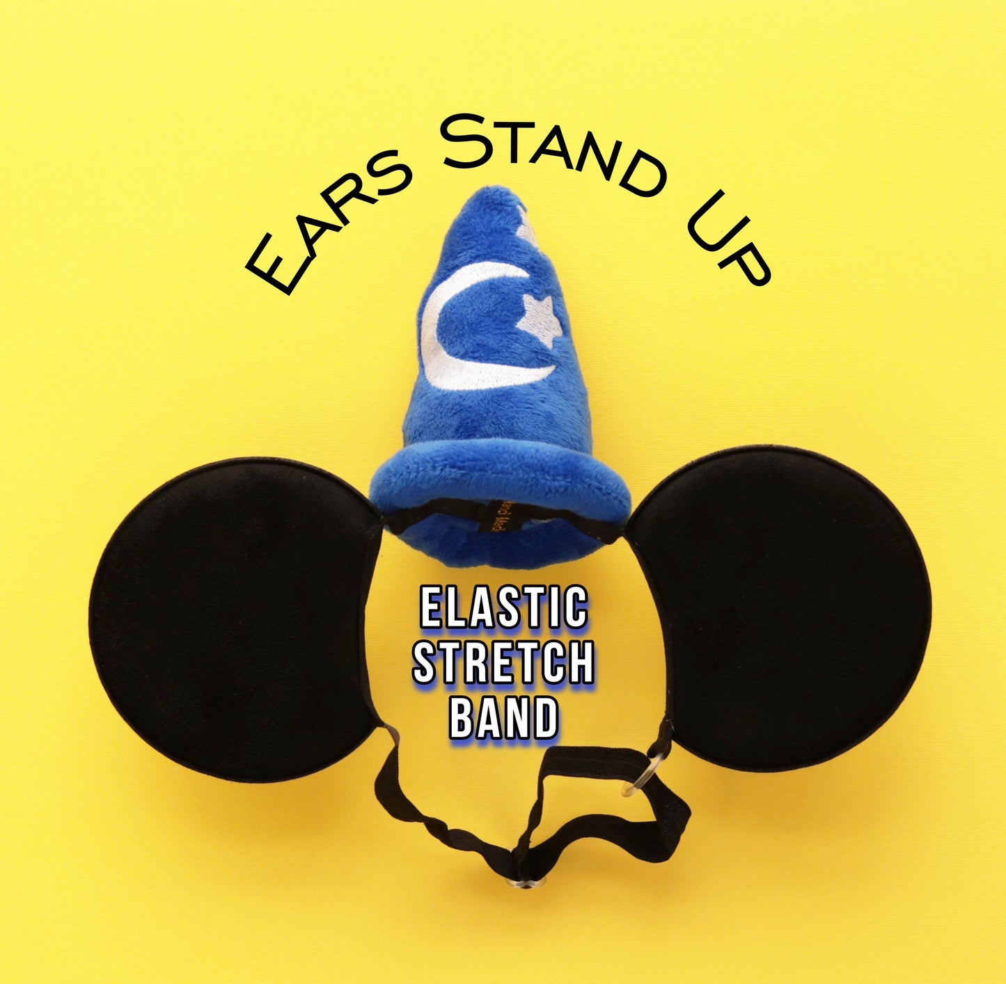 Sorcerer Boy/ Men Mouse Ears (Elastic Headband)