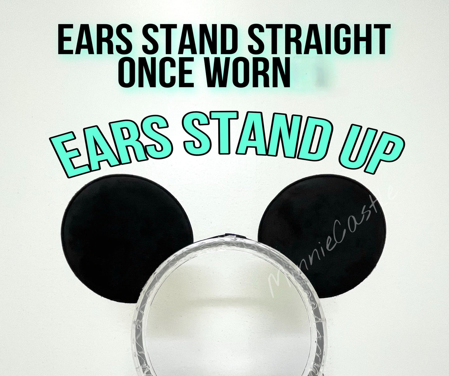 Poo Bear Boy/ Men Mouse Ears (Elastic Headband)