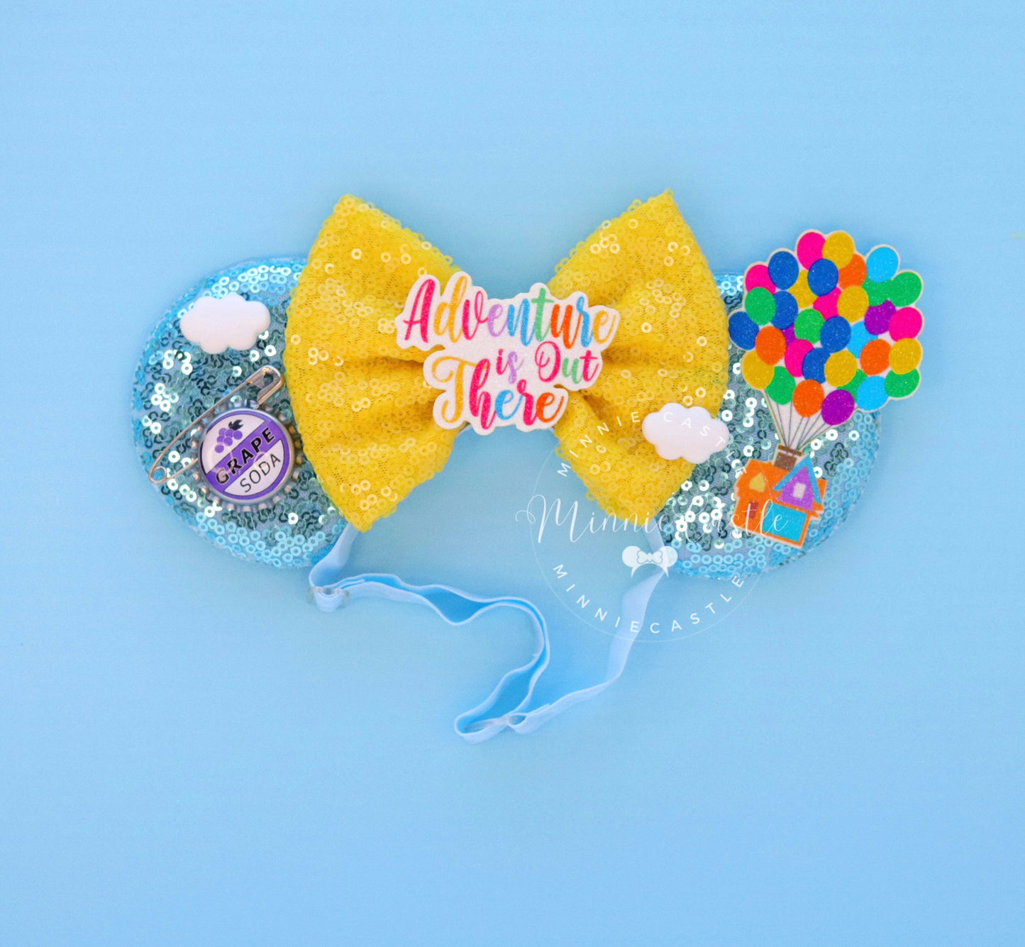Up Soda Mouse Ears (Elastic Headband)