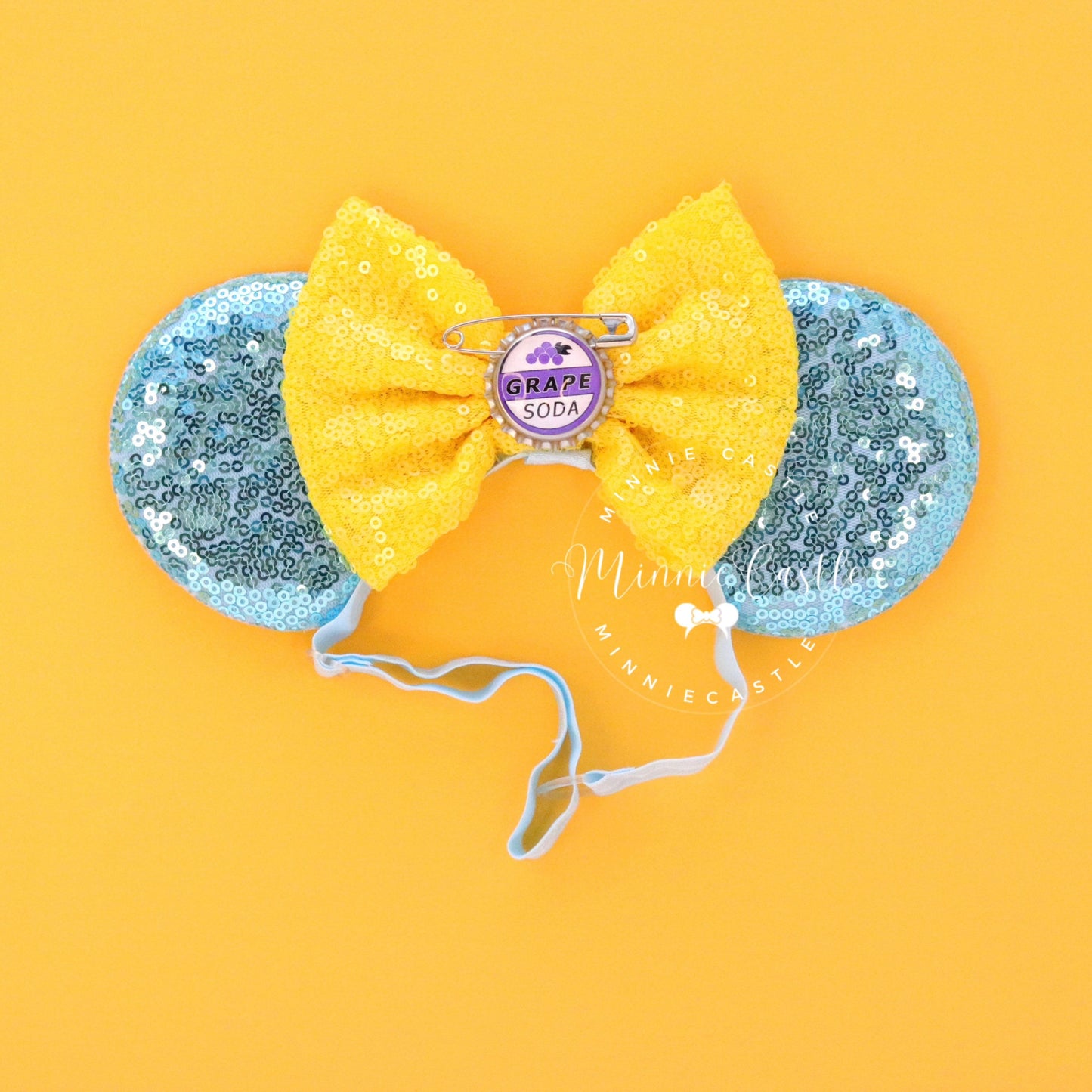 Up Soda Mouse Ears (Elastic Headband)
