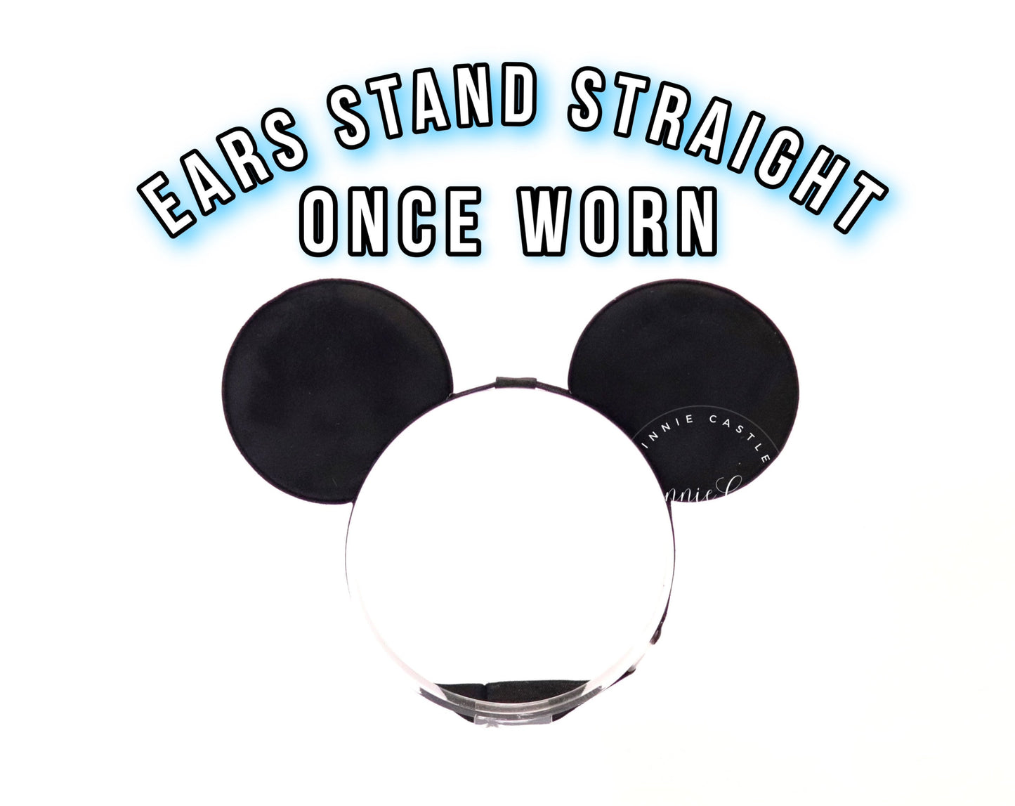 Halloween Mickey Pearls Mouse Ears (Elastic Headband)