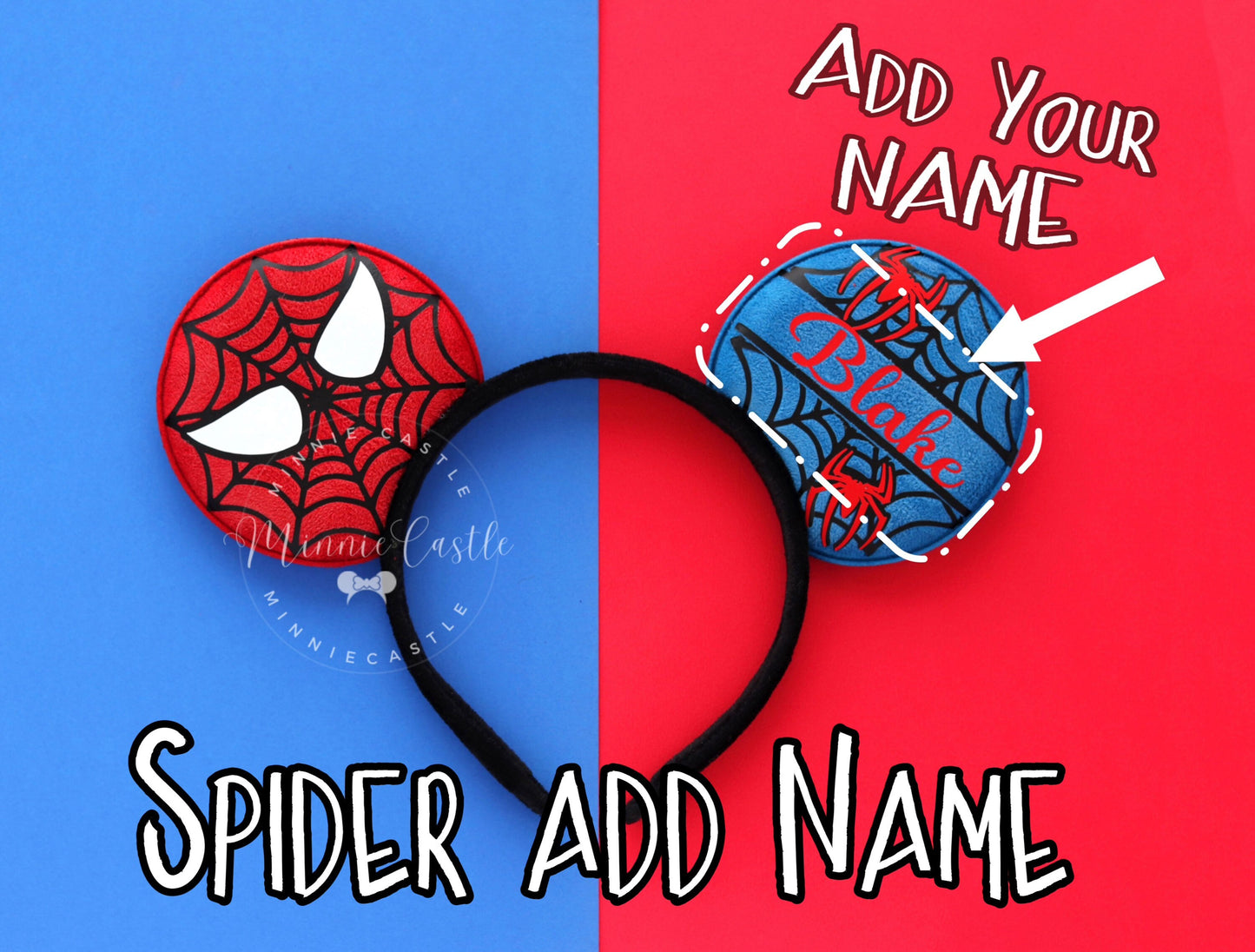 Spider Super Hero Mouse Ears