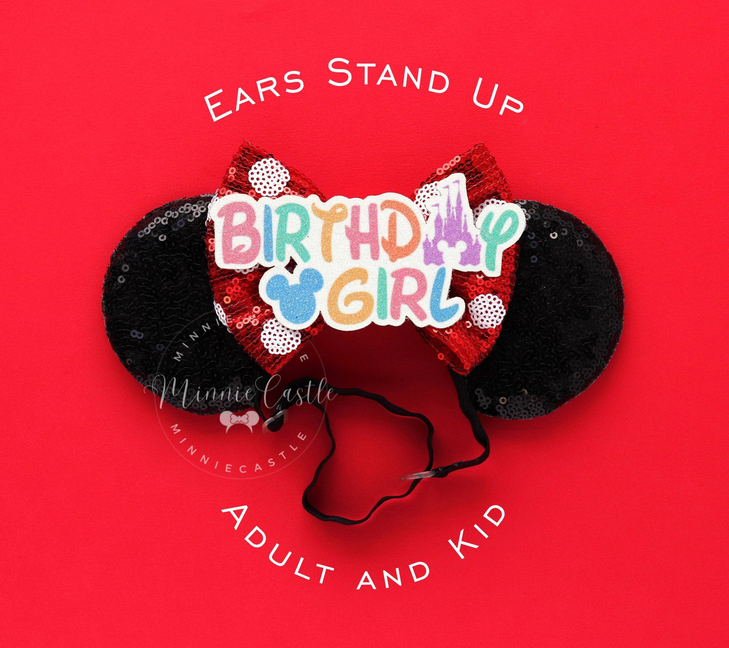 Birthday Girl Ears (Elastic Band)