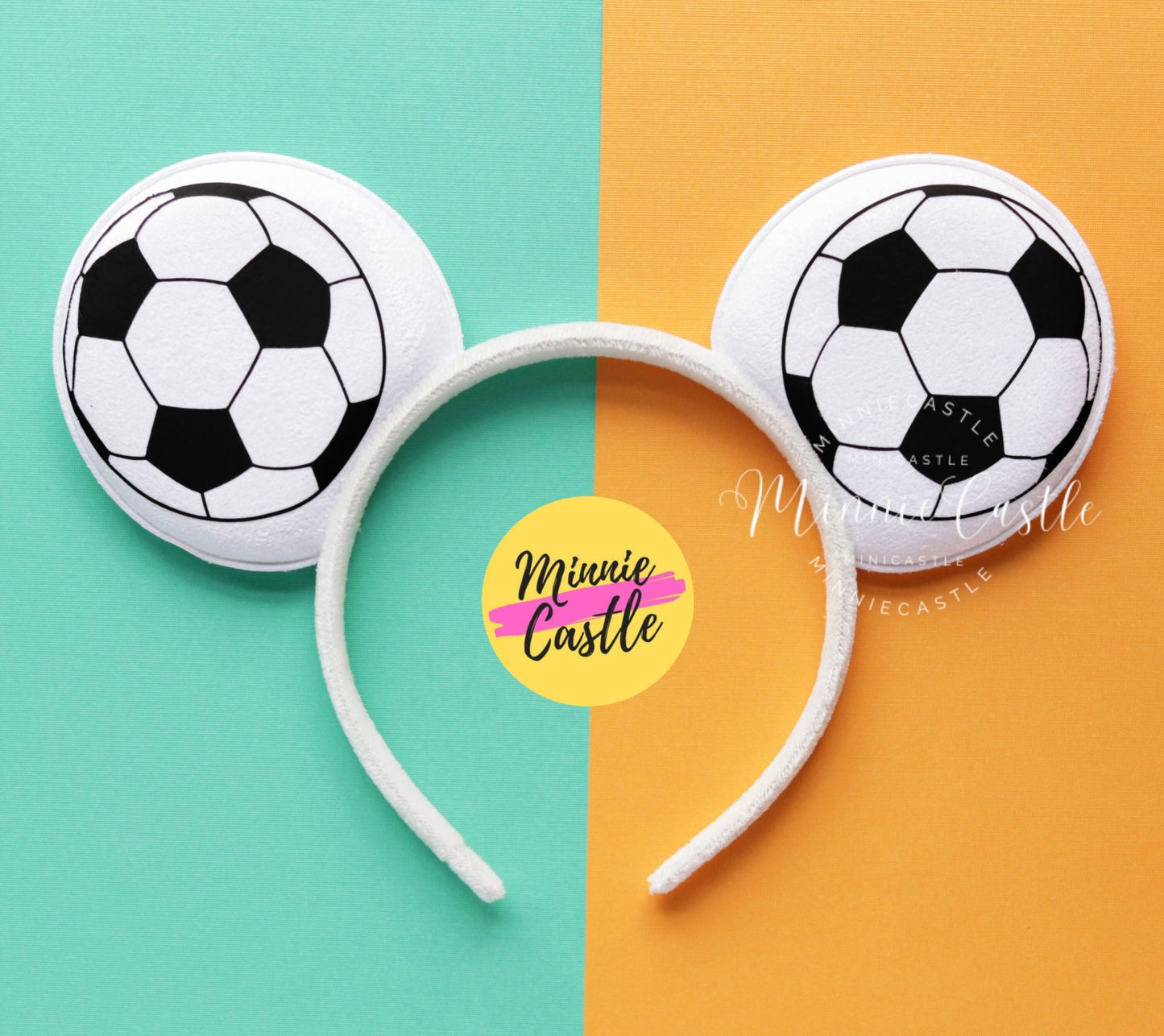 Soccer Ball Sport Mouse Ears