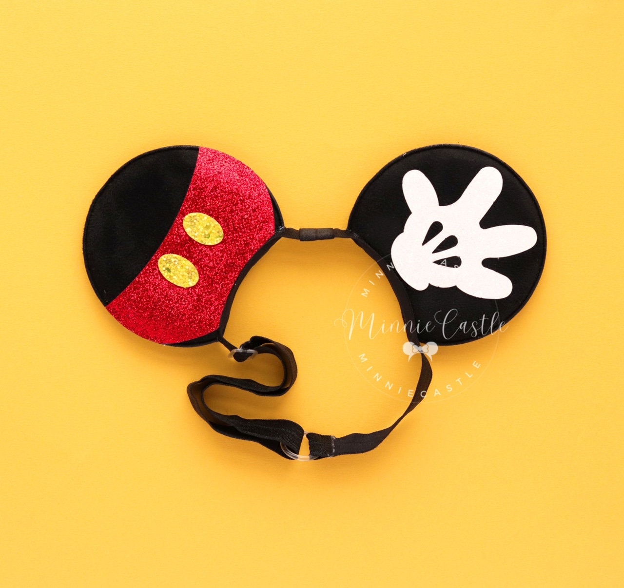 Mickey Pants Ears (Elastic Band)