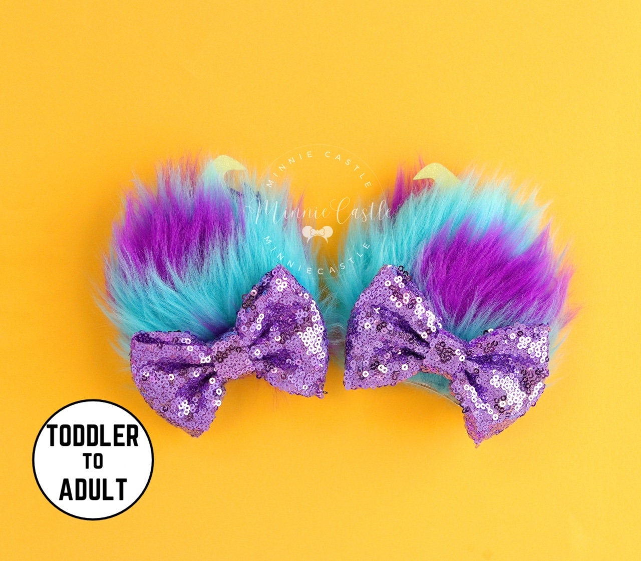 Sully Mickey Ears Hair Clips