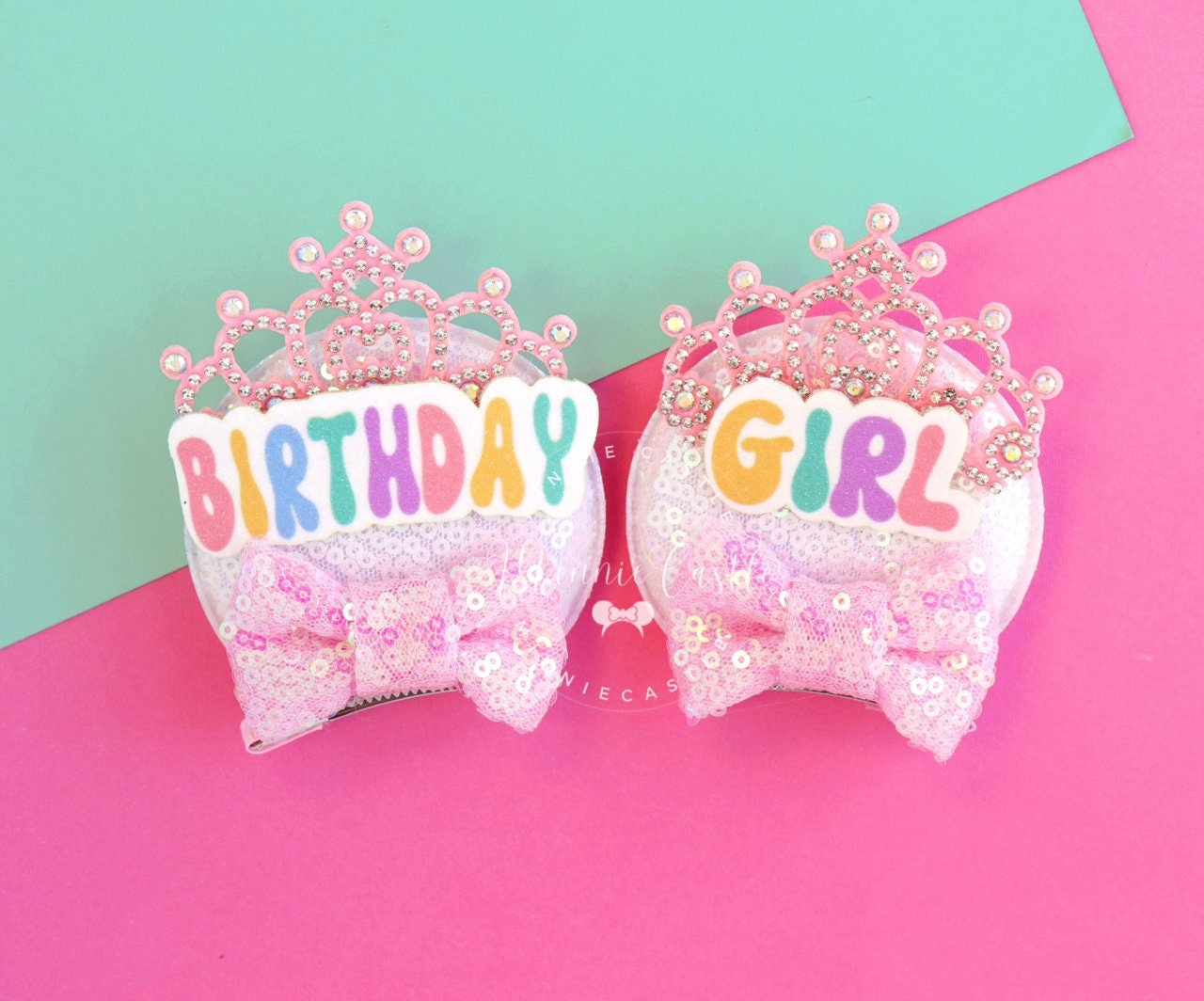 Birthday Girl Hair Clip Ears
