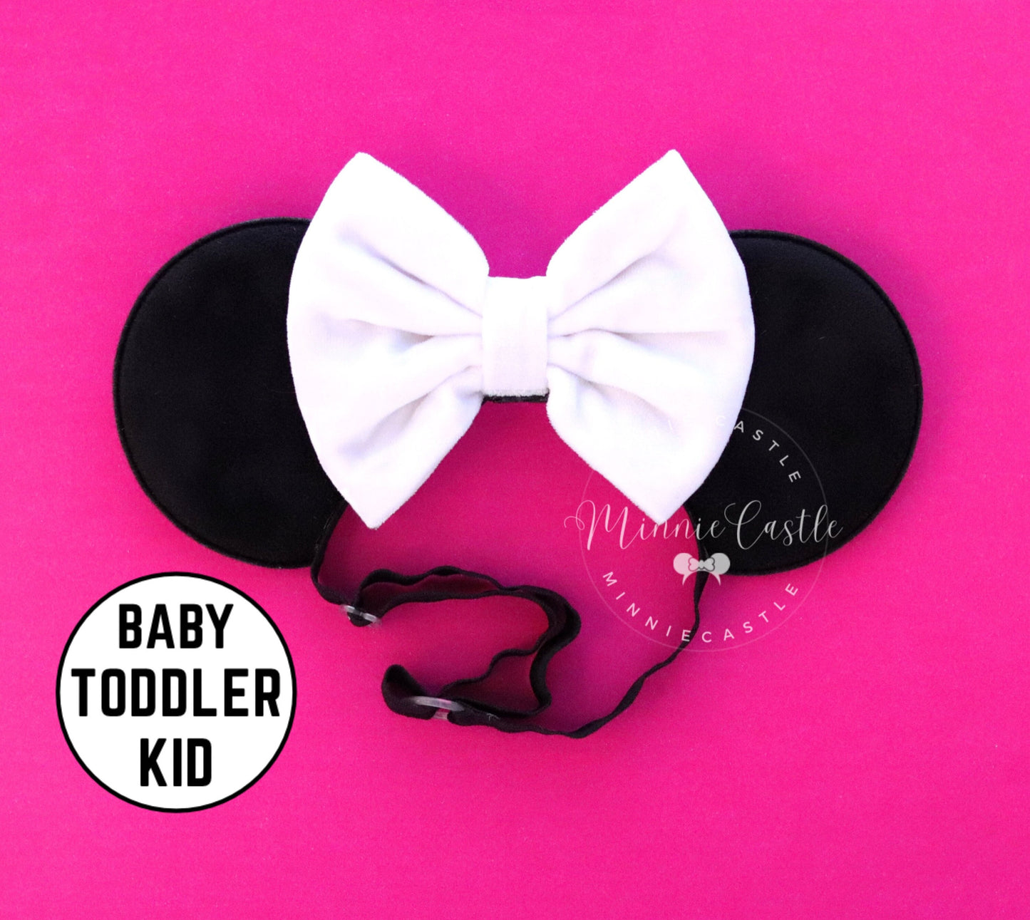 White Mickey Ears