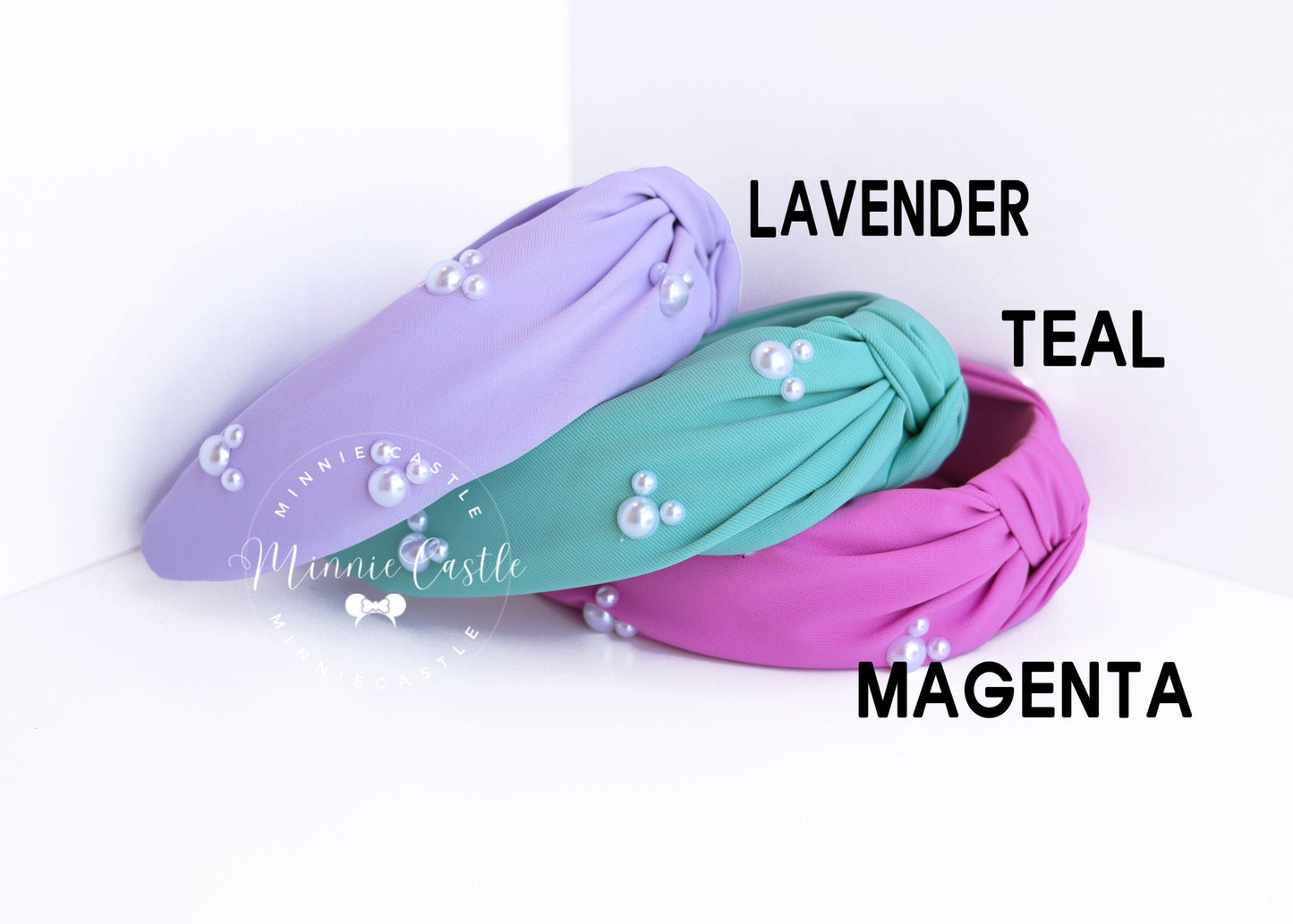 Mickey Pearls Headband