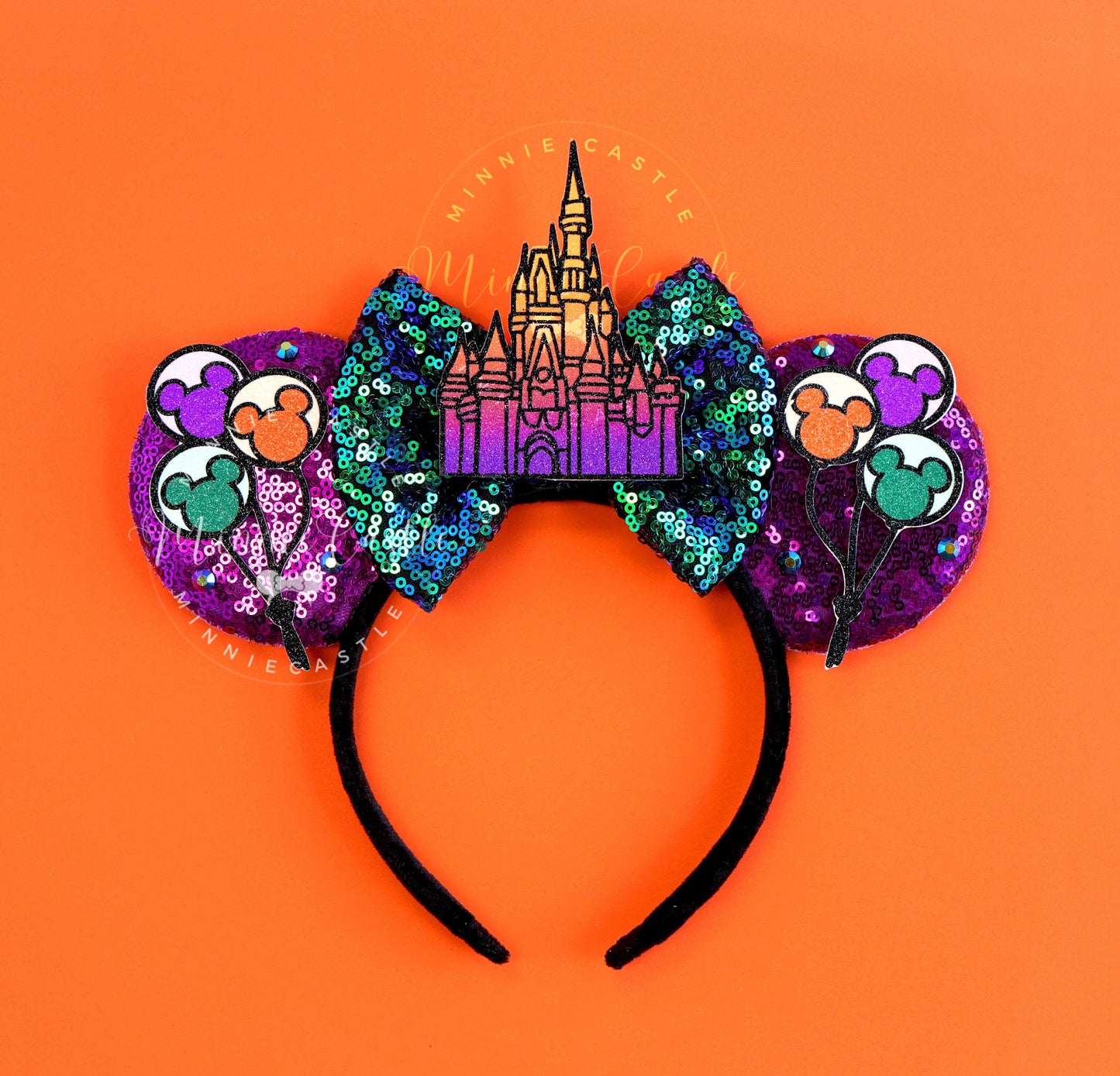 Halloween bat skeleton hand Mouse Ear