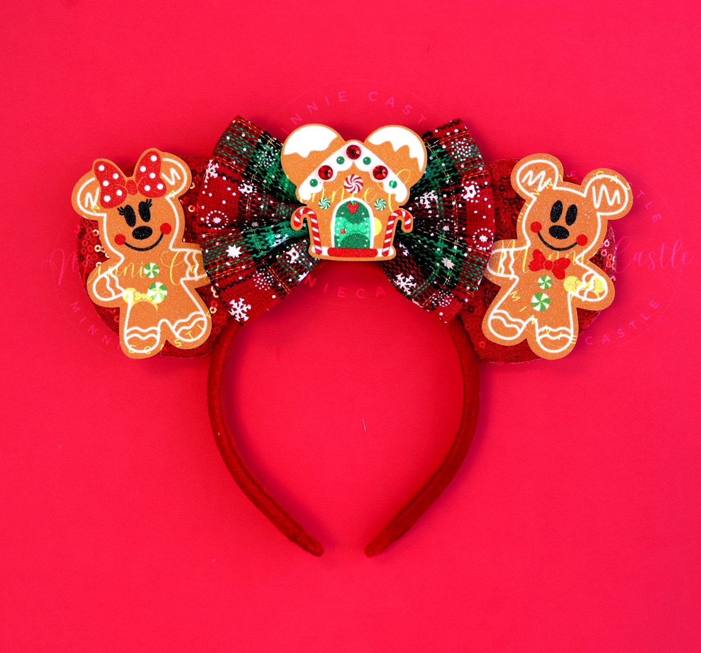 Christmas Gingerbread Mouse Ears