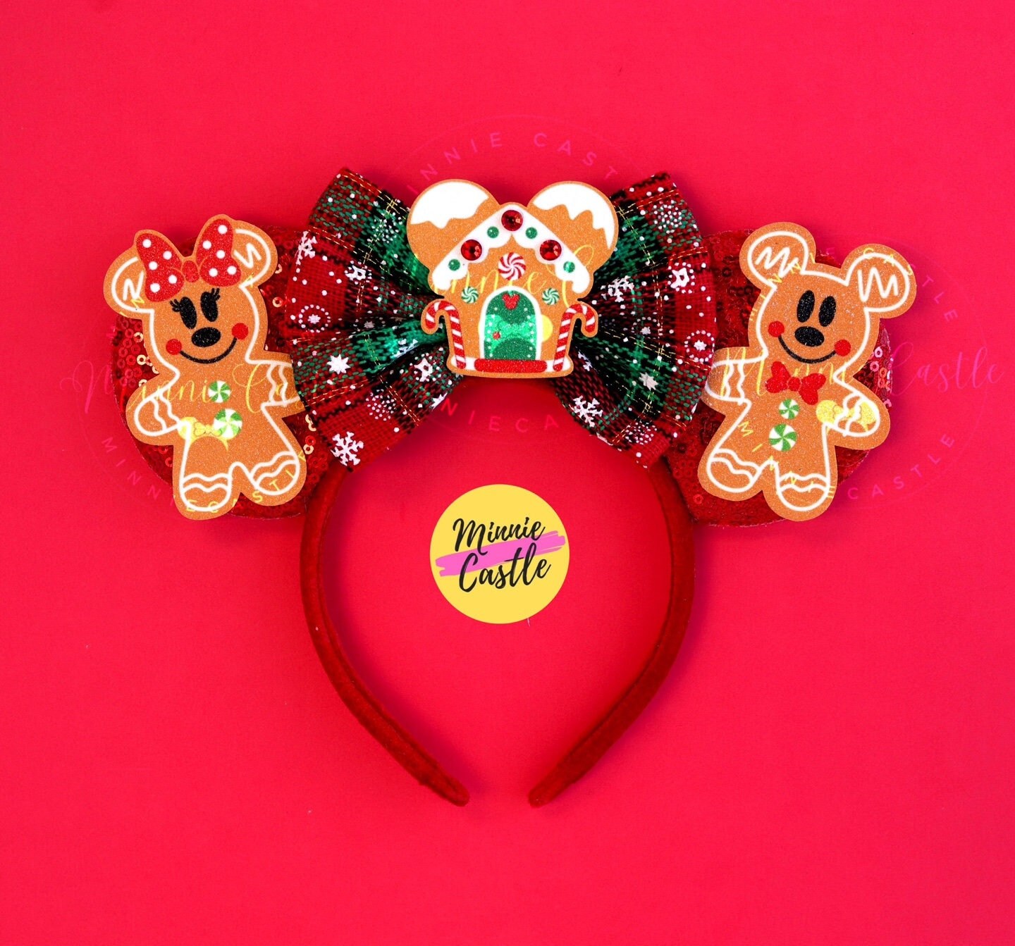 Christmas Gingerbread Mouse Ears
