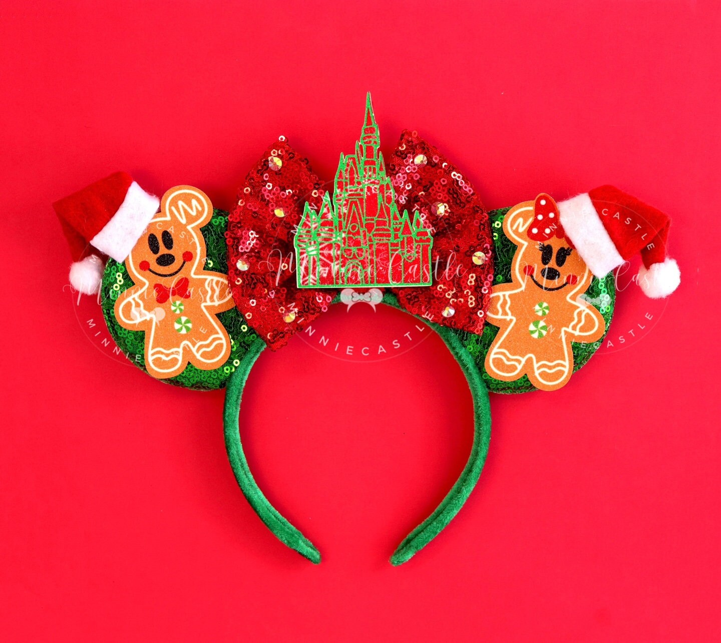 Christmas Gingerbread Mouse Ears