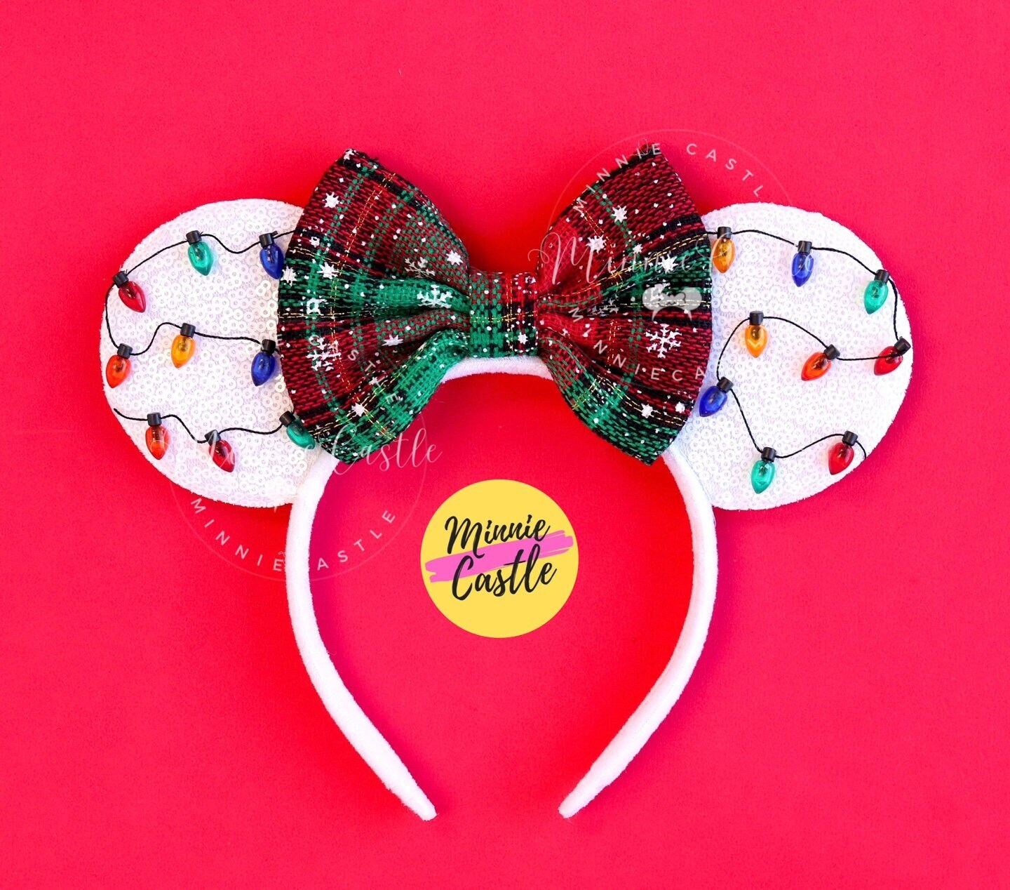 Christmas Light Mouse Ear & GingerBread Mouse Ear