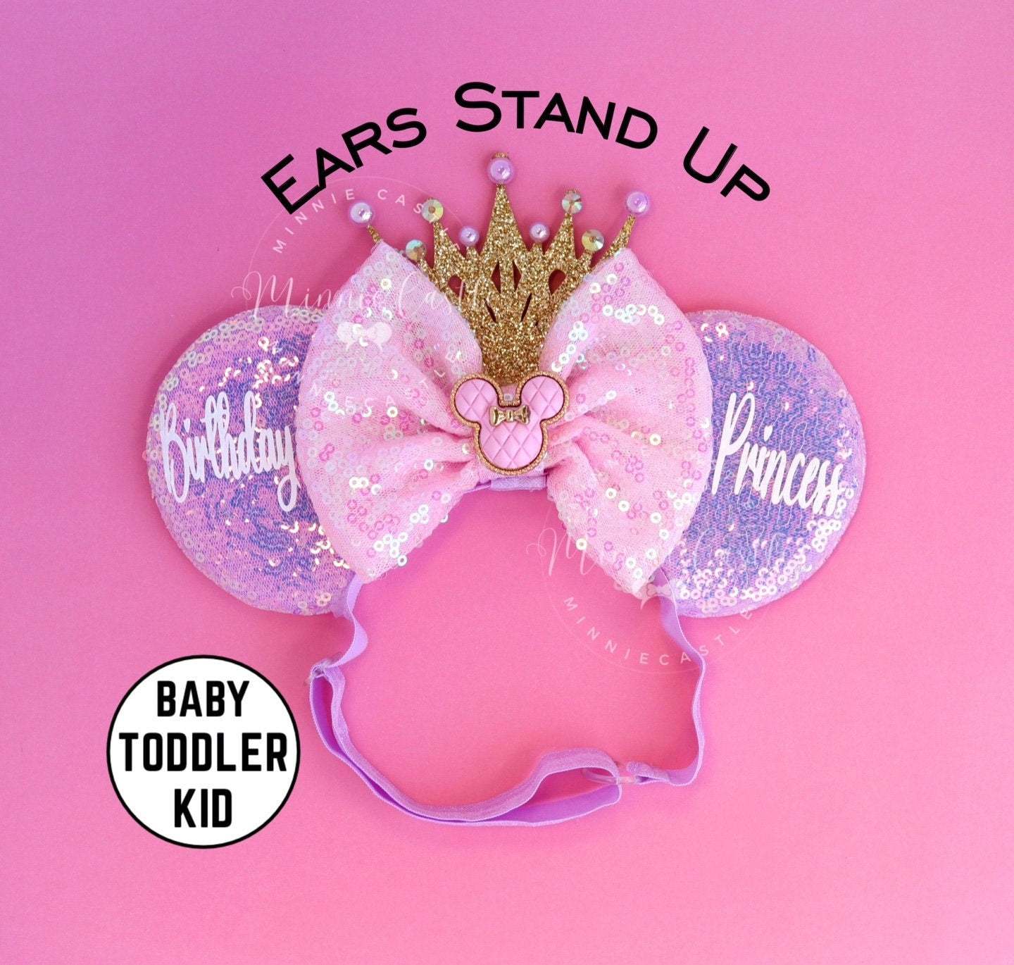 Birthday Girl Ears (Elastic Band)