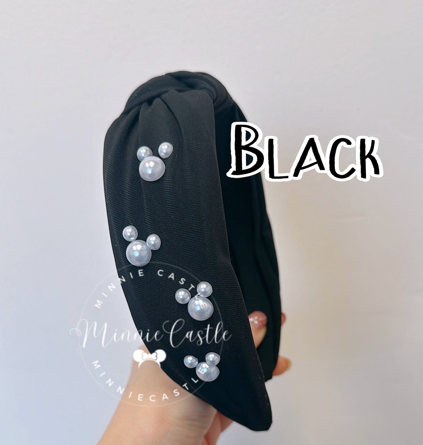 Mickey Pearls Headband