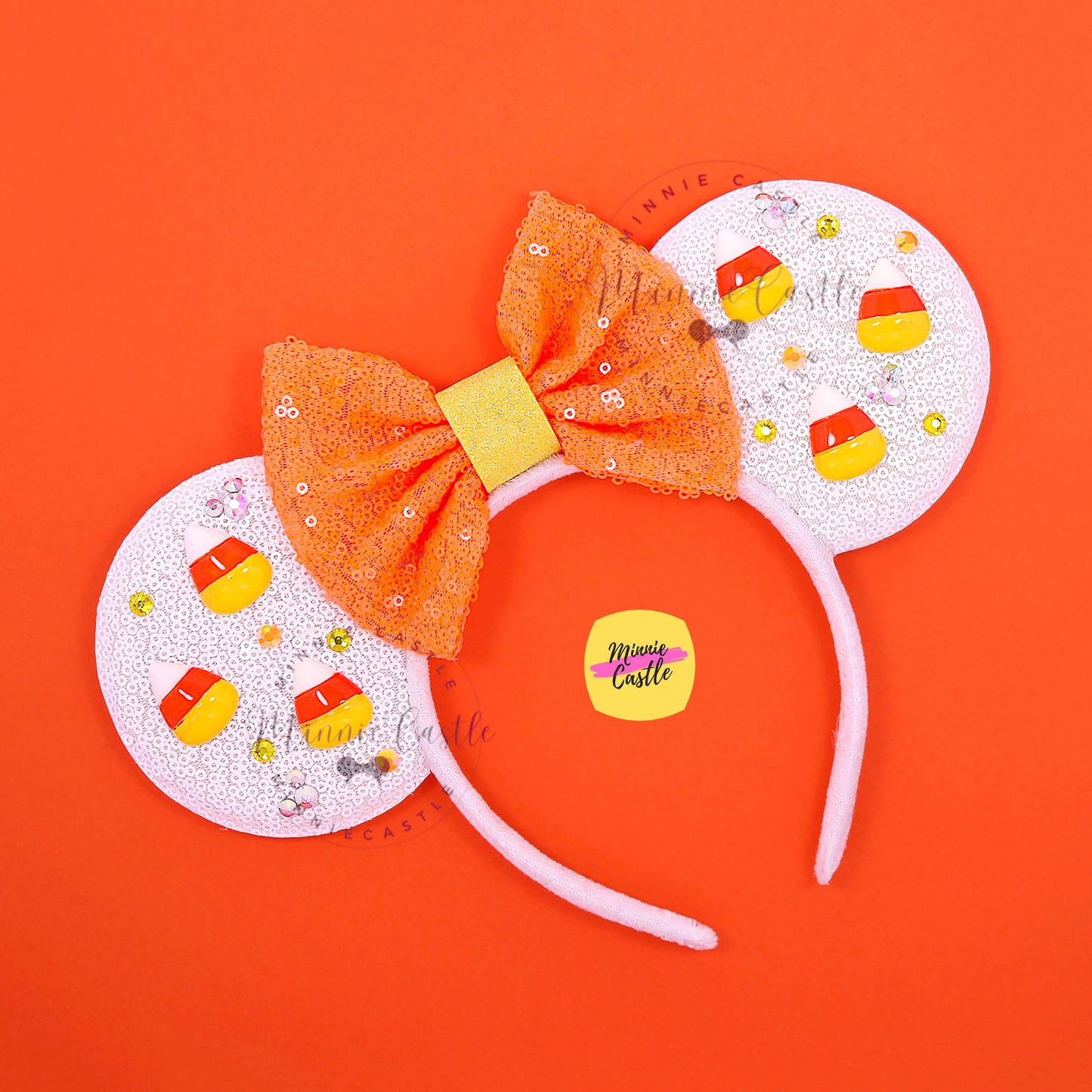 Candy Corn Halloween Ears
