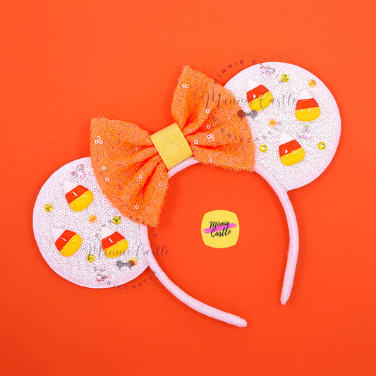 Candy Corn Halloween Ears