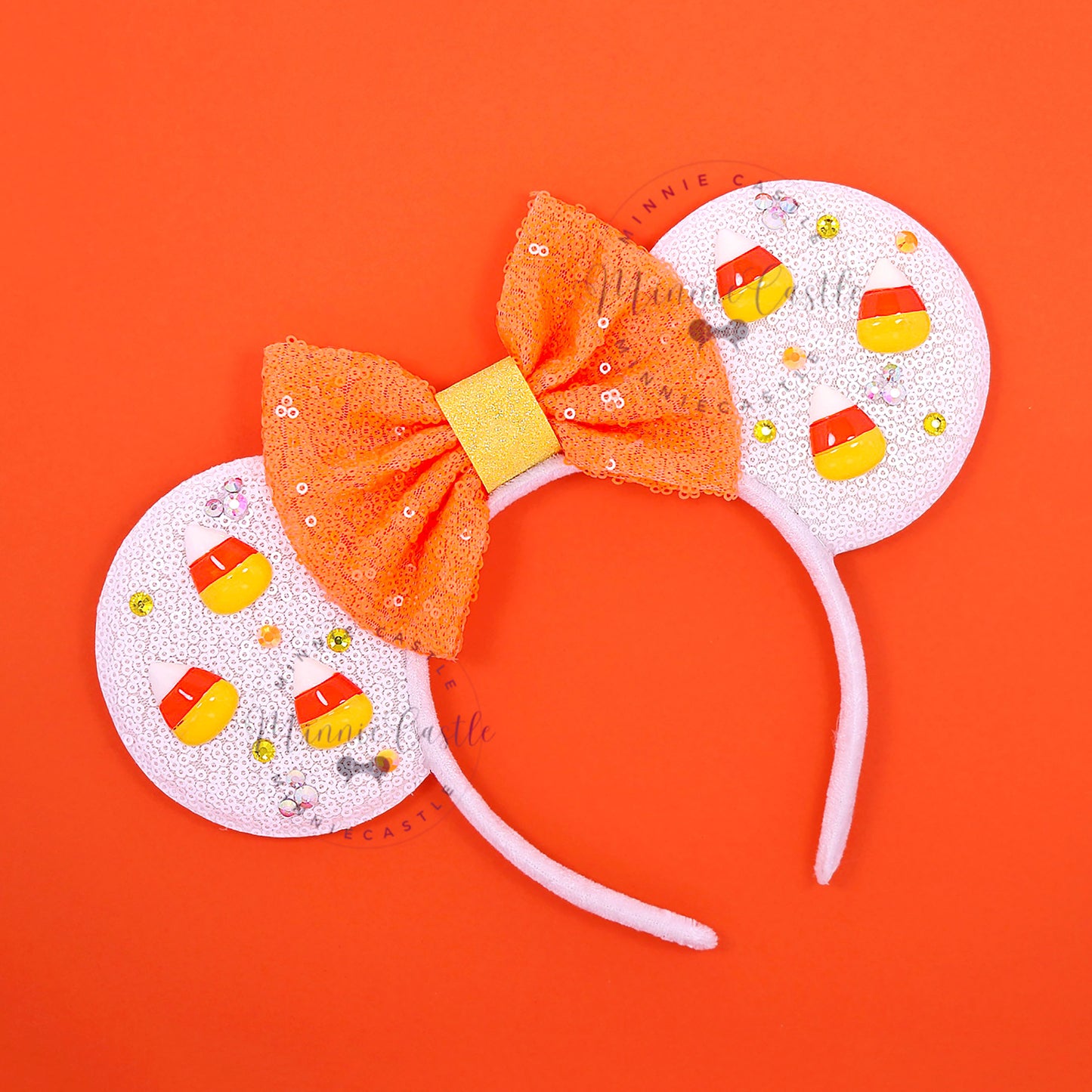 Candy Corn Halloween Ears