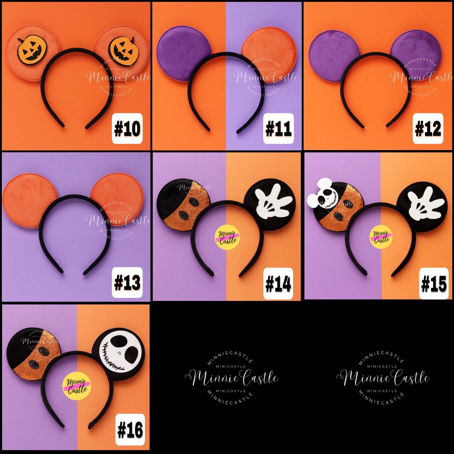 Halloween Mickey Skull Collection Mouse Ears