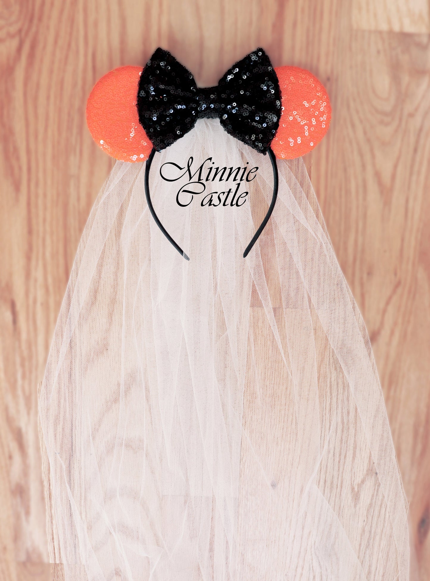 Halloween theme Bride and Groom Mickey Ears