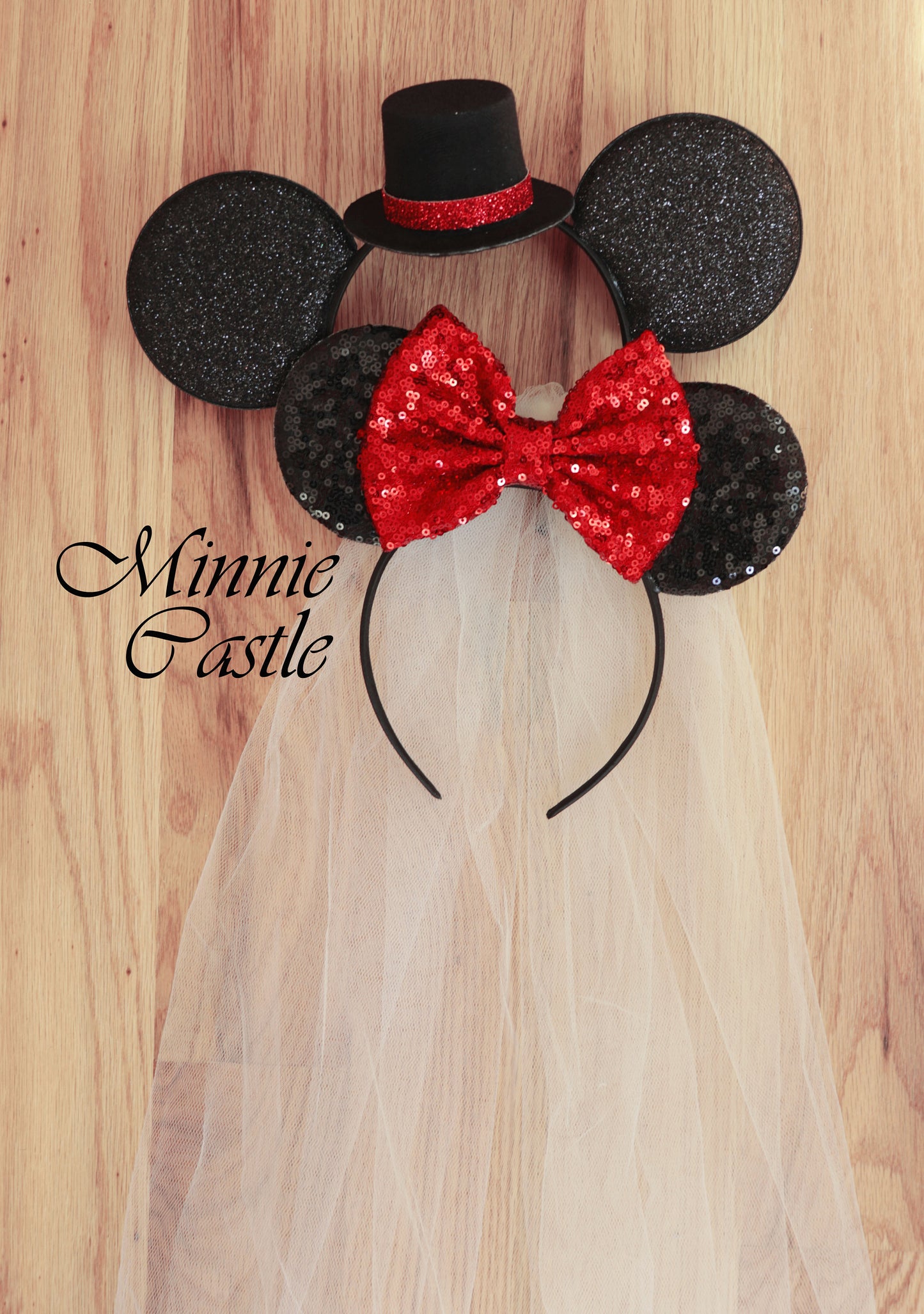 Red and Black Ears