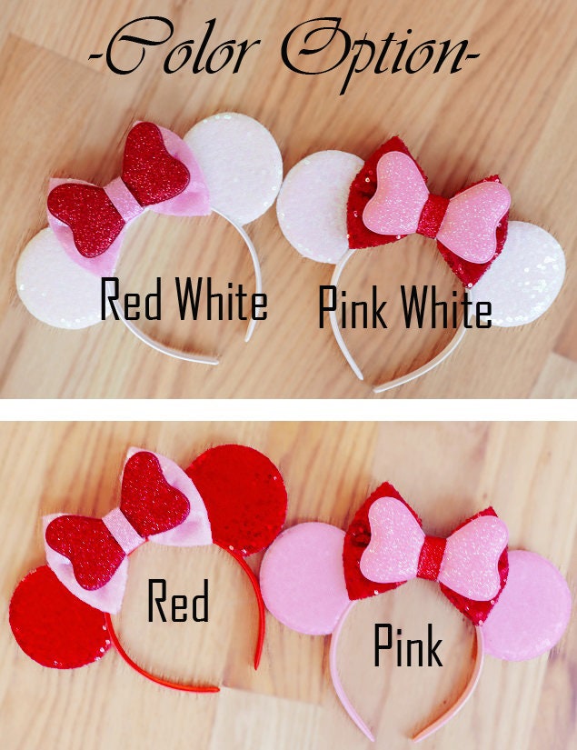 Valentines Day Mickey Ears