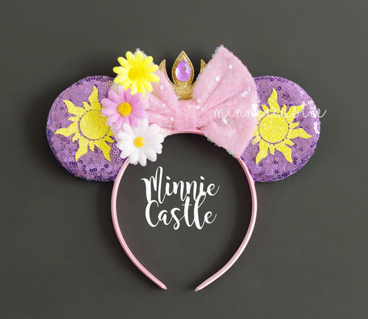 Rapunzel Inspired Mickey Ears