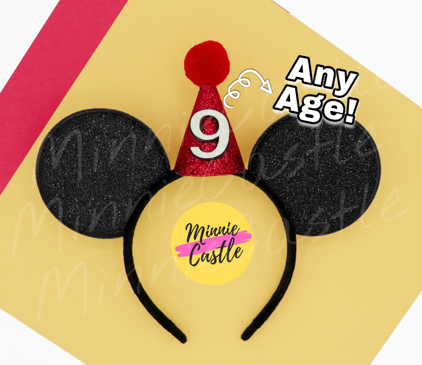 Mickey Head Mouse Ears