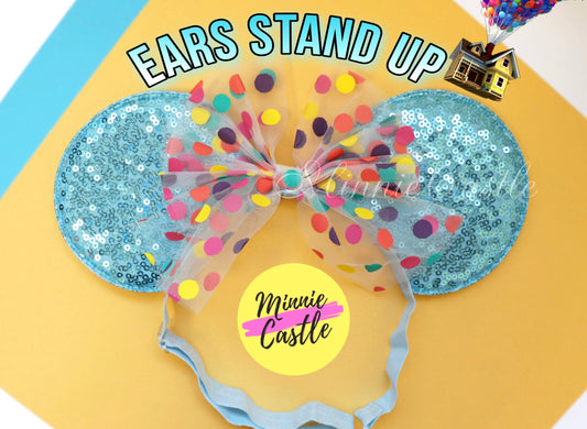 Up Mickey Ears (Elastic Band)