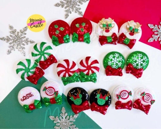 Peppermint Mouse Hair Clip Ears (Toddler-Kid)