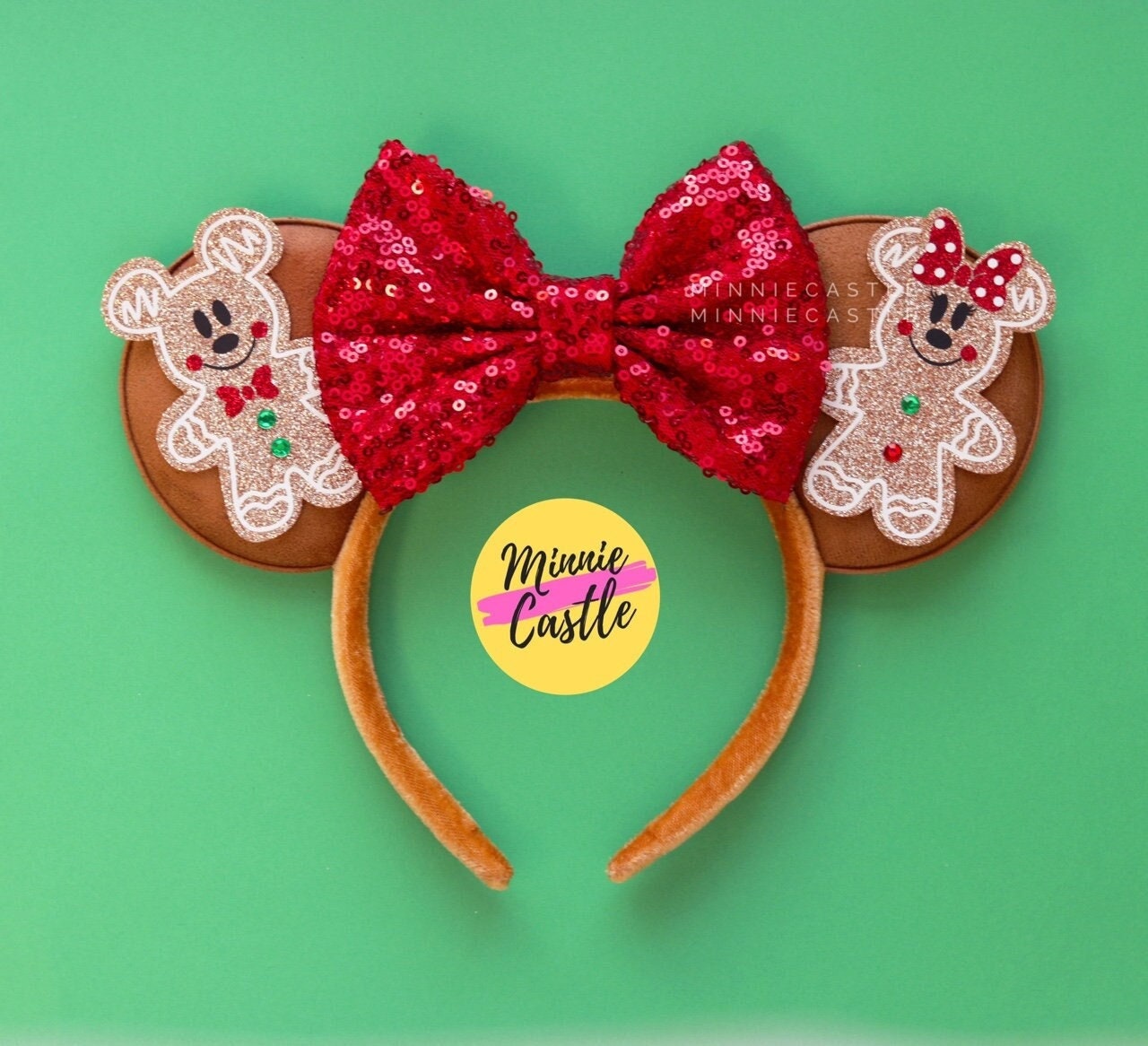 Gingerbread Mickey Ears