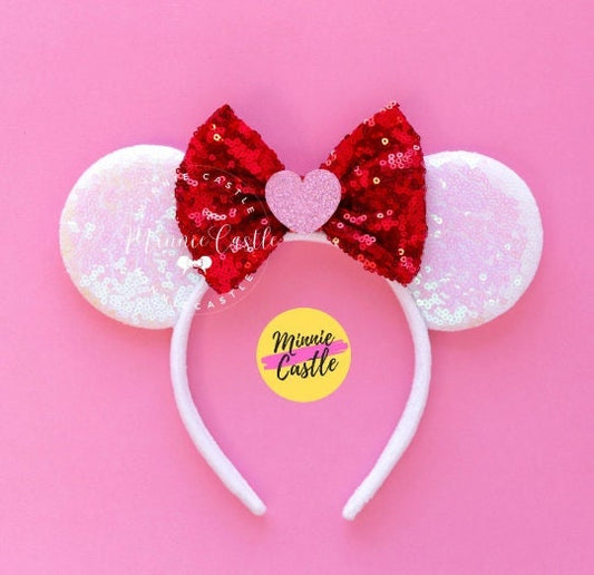 Valentine’s Day Minnie Ears
