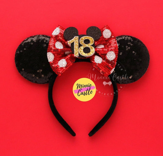 18th Birthday Mickey Ears