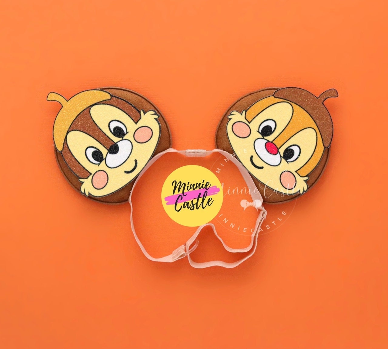 Chip munk and Dale Ears (Elastic Band)