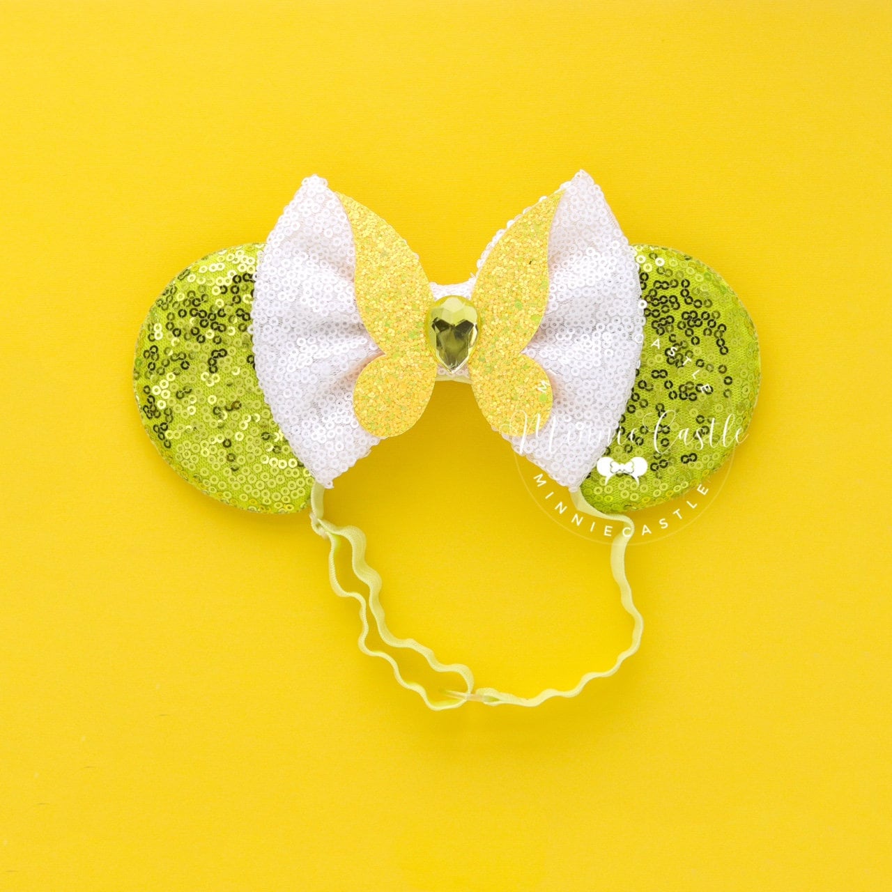 Tinker Fairy Mickey Ears (Elastic Band)