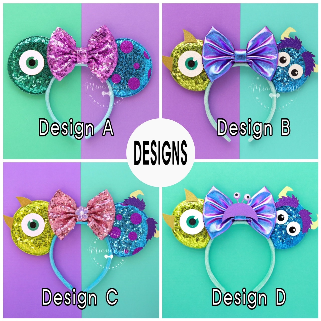 Monsters Inc Mickey Ears