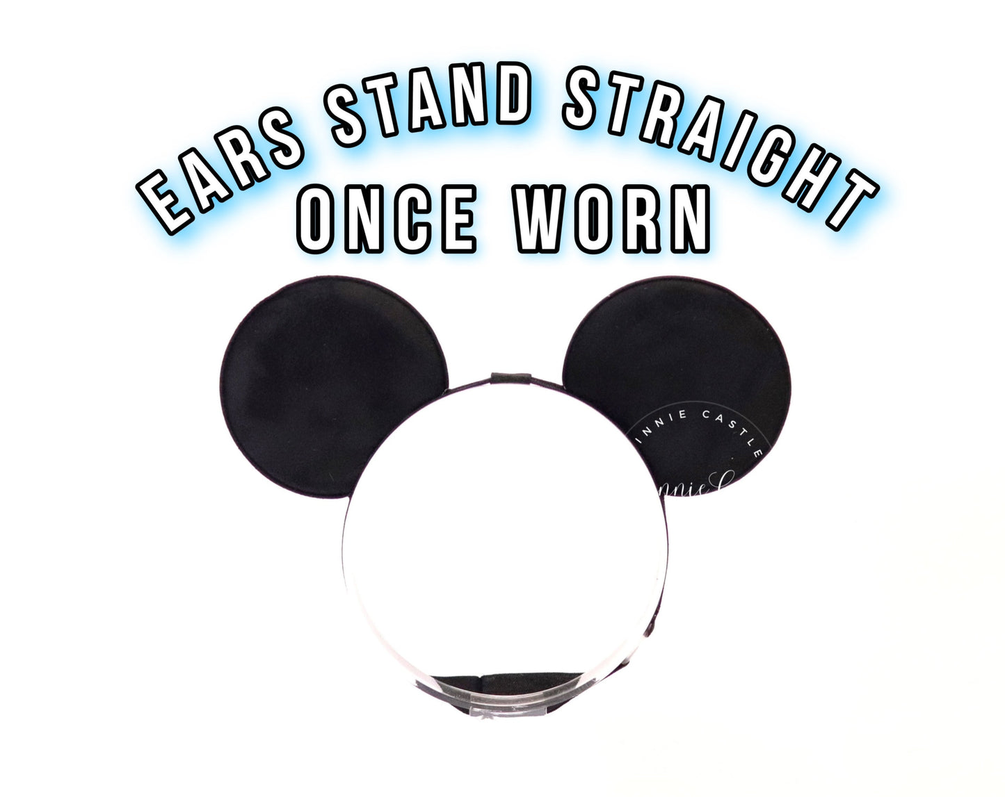 Halloween Mickey Pearls Mouse Ears (Elastic Band)
